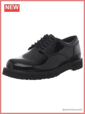 High Gloss Duty Oxford Slip Resistant Work Shoes Breathable Lace Up Women's